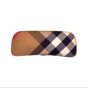 Burberry hard glasses case